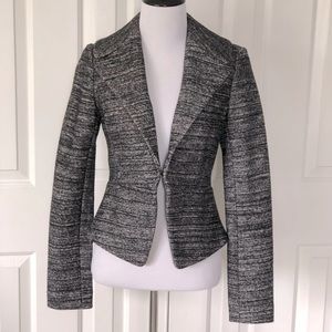 Banana Republic Cotton Wool Blazer Tweed Jacket XS